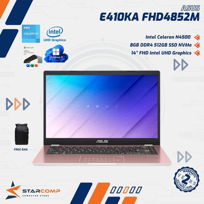 ASUS Vivobook Go 14 E410KA-FHD4852M - Rose Pink