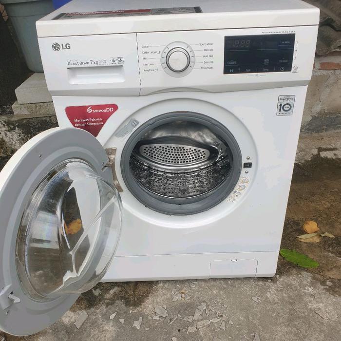 mesin cuci LG directdrive inverter 6motion 7KG