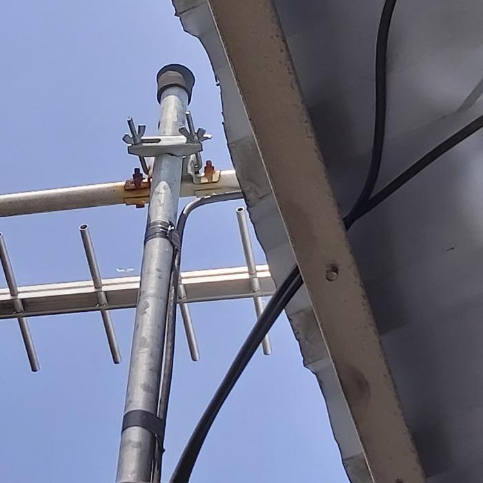 "New" Antena Tv Outdoor PF Digital Hd 19 untuk Tv LCD LED Plasma Nex Media