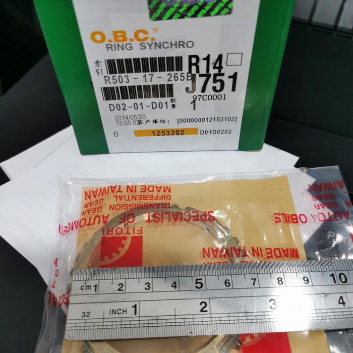 gigi kuningan ring syncronis ford ranger 36 gigi R503-17-265B news