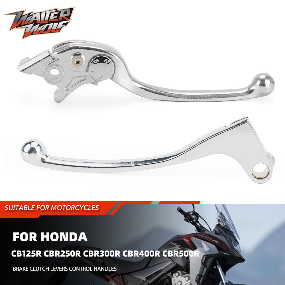 Brake Clutch Levers Control Handles For Honda Cb250F Cb300F Cb400F Cb400X Cb500F Cb500X Cb125R