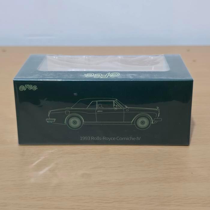 GFCC 1993 ROLLS ROYCE CORNICHE IV DUAL TONE BEIGE BLUE DIECAST KOLEKSI MOBIL MAINAN MINI SCALE 1/64