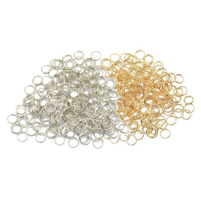 [10 Gram] Ring Bulat Ring O Ukuran 6mm 7mm 8mm Jump Ring Penyambung Ring Connector Kait Kalung