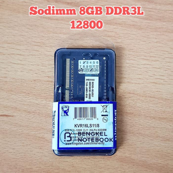 Sodimm 8GB DDR3L RAM 8 GB DDR3L MEMORY 8GB DDR3L PC3L Kingston