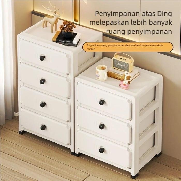 Loker Plastik Laci plastik Lemari pakaian plastik Lemari baju bayi lemari baju plastik