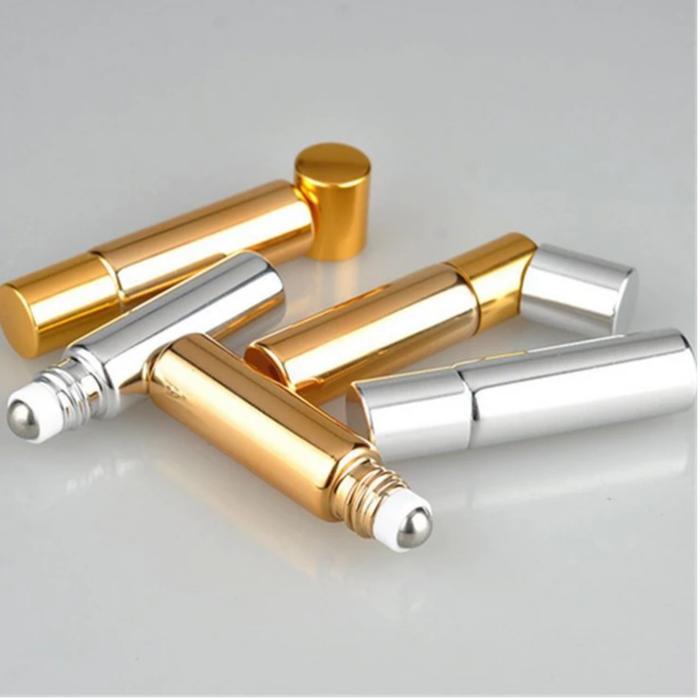 "New" BOTOL KACA ROLL ON UV 10 ML 5 ML BOTOL REFILL PARFUM