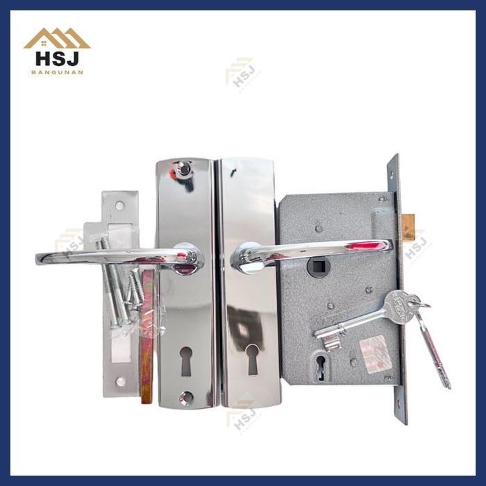 Slot Kunci Handle Handel Selot Kunci Kuda Kecil Mortise Door Lock Horse 100% Brand Original
