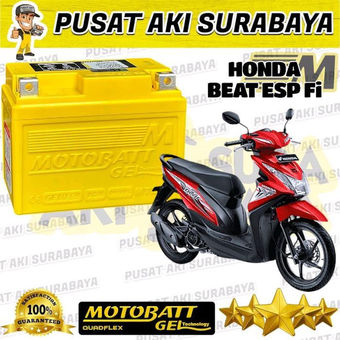 Motobatt Mtz5S Aki Gel Kage Kggz5S Original Accu Kering Motor Beat Esp Fi Crf L 150 Crf 150 Scoopy