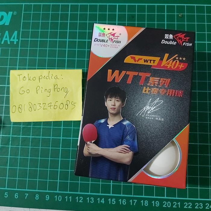 bola pingpong double fish wtt