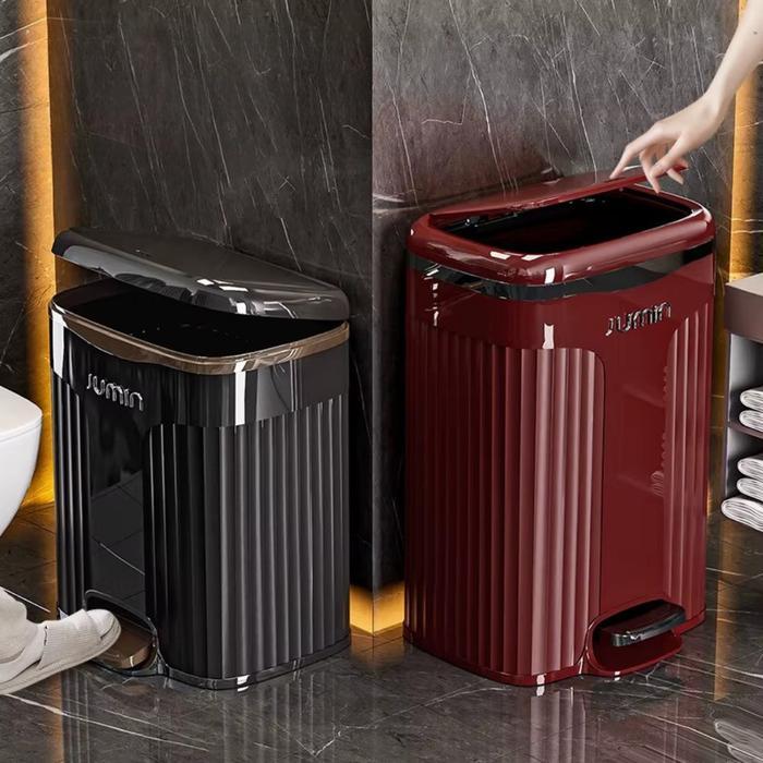 Tempat Sampah Injak Tertutup Kotak Minimalis Tong Sampah Rumah Tong Tempat Sampah Kamar Mandi