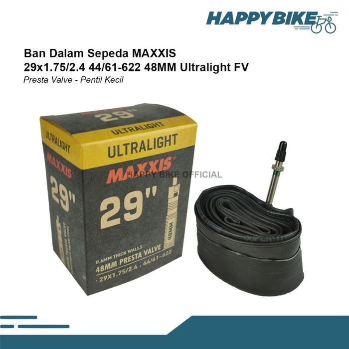 MAXXIS Tube Ban Dalam Sepeda 29 x 1.75/2.4 48mm FV Ultralight Ban Sepeda MTB Downhill