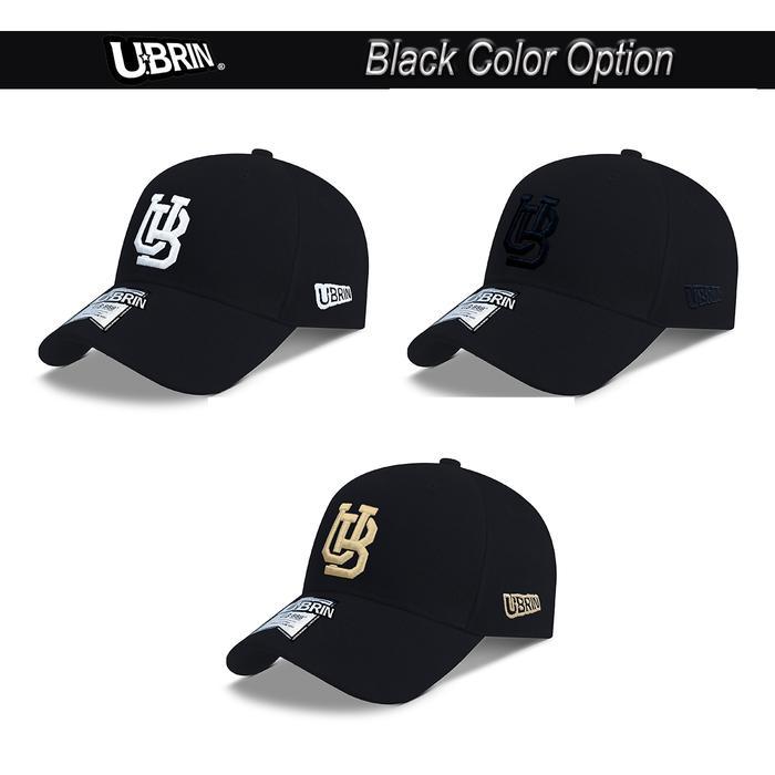 U.BRIN Topi Baseball UB8001 Original LOGO UB Initial Style UBRIN Hat Cap Casual Distro Fashion