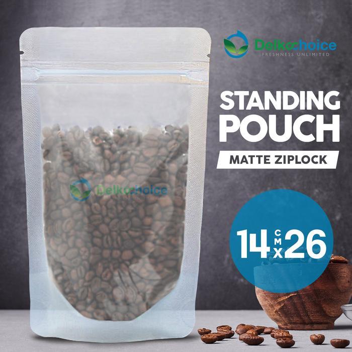 STANDING POUCH TRANSPARANT BURAM 14 X 26