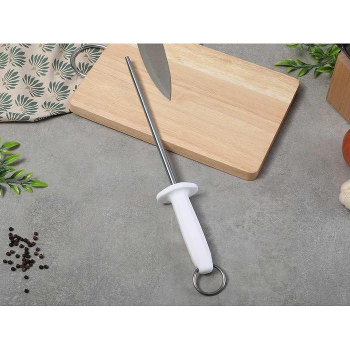 Besi pengasah sharpening steel tramontina 30cm halus