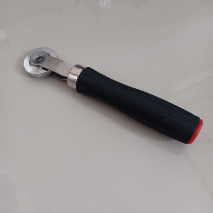Perata Karet Tambal Ban Tip Top - Roller Tambalan Ban Tip Top Bestpatch Gagang Plastik