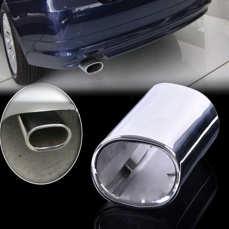 Stainless Steel Car Exhaust For 3 X1 E84 E87 E81 E90 E91 E92 E93 318I 318D 320I X3 Tail Muffler Tip