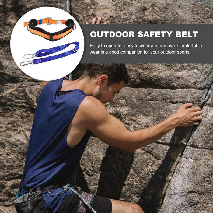 Sabuk Panjat Tiang Listrik Sabuk Safety Belt Sabuk Pengaman Proyek Redy Stok