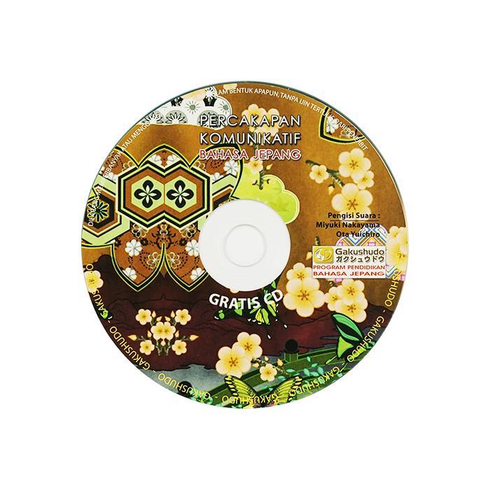 Buku Bahasa Jepang Percakapan Komunikatif + Cd Metode Gakushudo