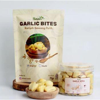 Himari Keripik Bawang Putih Utuh Garlic Bites Produk Lokal