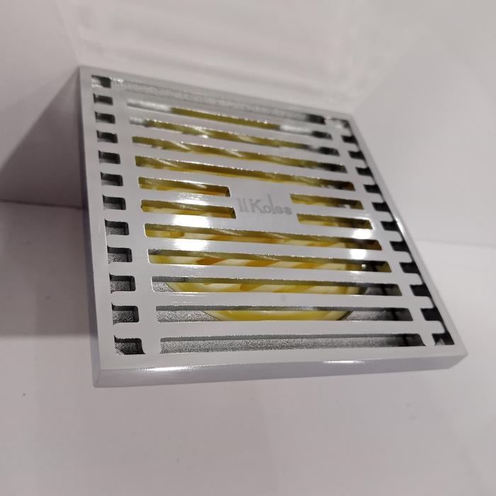 Floor Drain Kamar Mandi Koles Stainless Persegi Panjang Anti Bau & Serangga