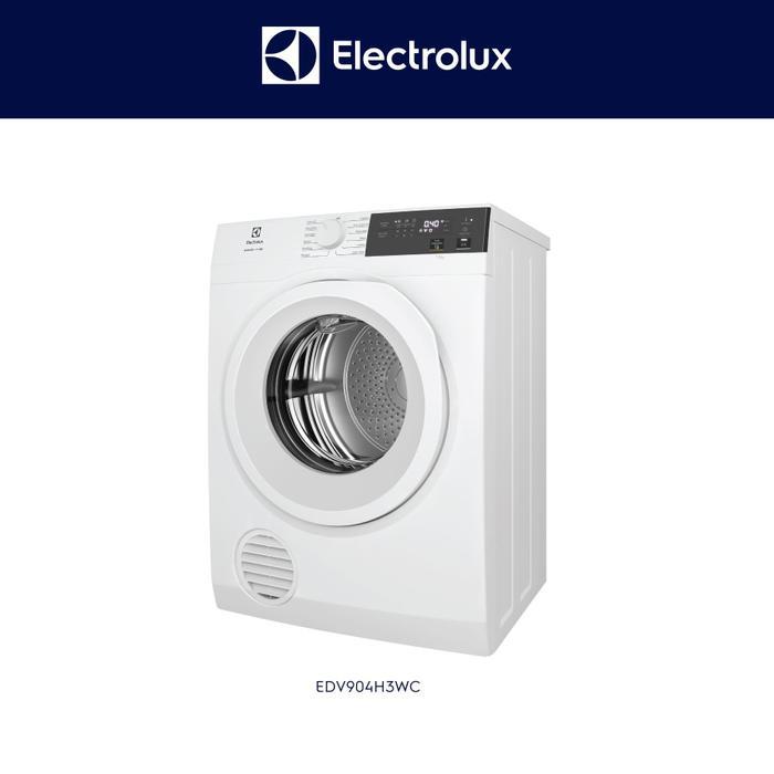 Pengering Pakaian Electrolux EDV904H3WC 9kg Putih Freestanding
