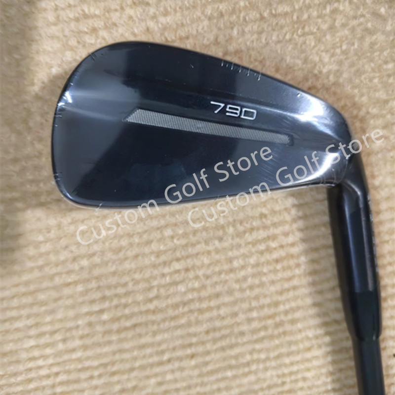 Men's 2025 New 790 Golf Club Black 790 Golf Iron 5th Generation 7-Piece 4-9P Flex Steel/Graphite
