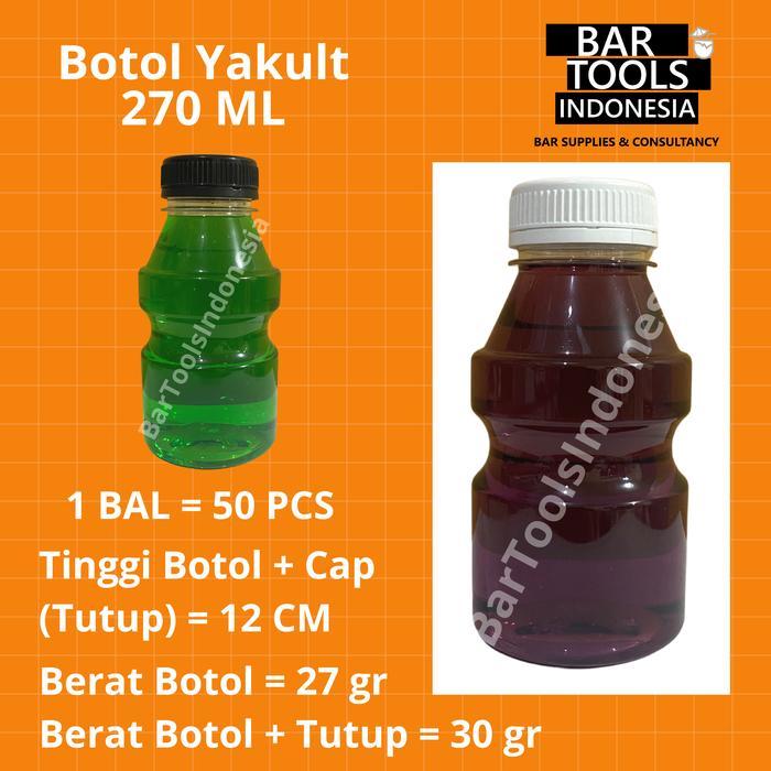 Botol Yoghurt Plastik Pet 250 Ml Food Grade Tebal, Botol Kemasan Cantik