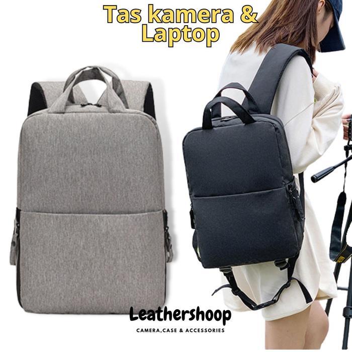 Backpack Tas Kamera Dslr Mirorrless Laptop Multifungsi