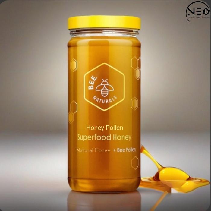 (DISKON 50%) NEO MADU POLLEN- PELOPOR MADU DENGAN BEE POLLEN DI INDONESIA - MADU BEE POLLEN - MADU
