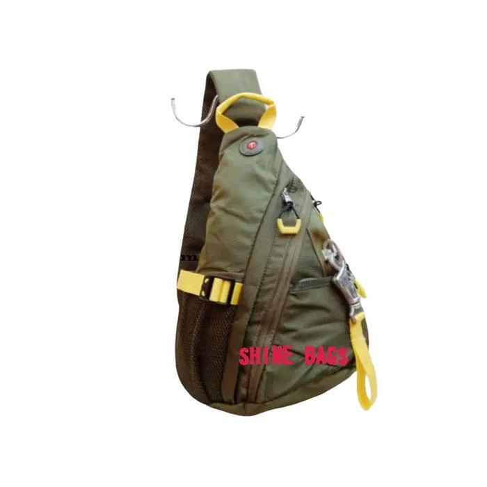 TAS SELEMPANG/SLING BAG, PRIA/WANITA TOUGH WARRIOR 6744 (Waterproof) Import