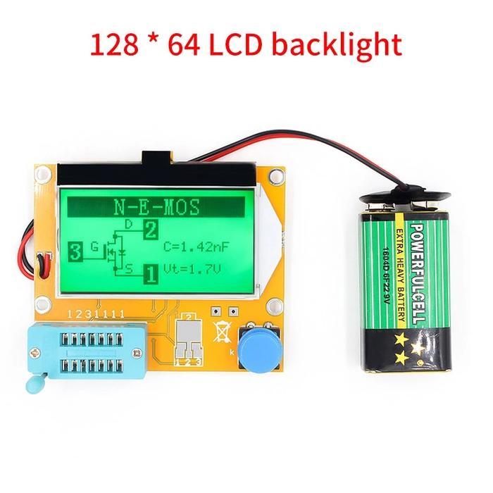 Mega328 Lcr-T4 Esr Meter Lcr Led Transistor Diode Triode Capacitance