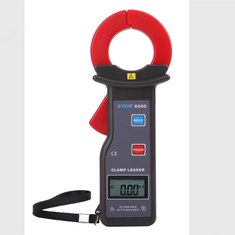 ETCR High Accuracy Clamp Leakage Current Meter AC Leakage Current Inspection Peak Data Hold Storage