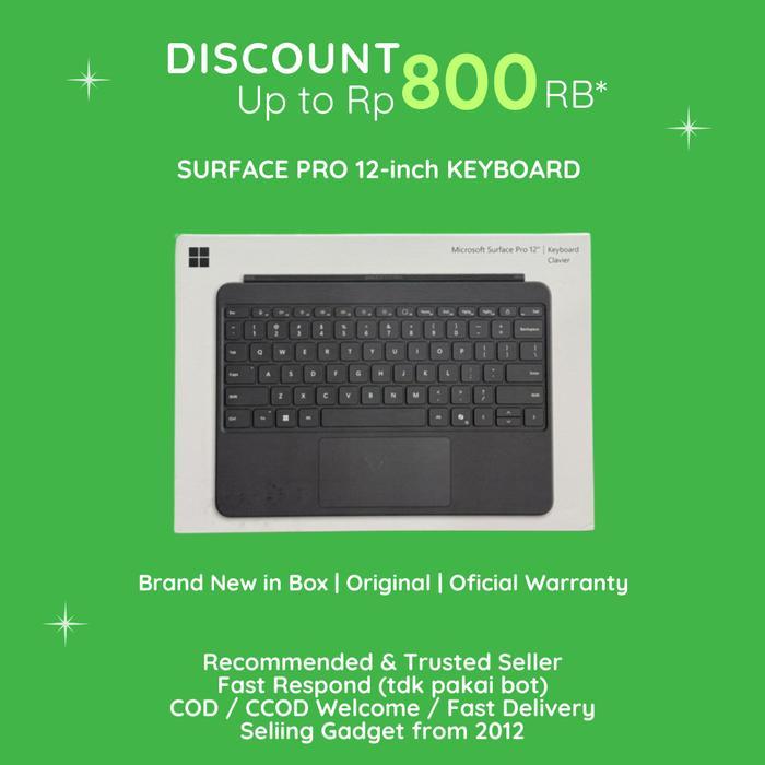 Microsoft Surface Pro 12-Inch Keyboard With Slim Pen / Type Cover / Typecover With Slim Pen
