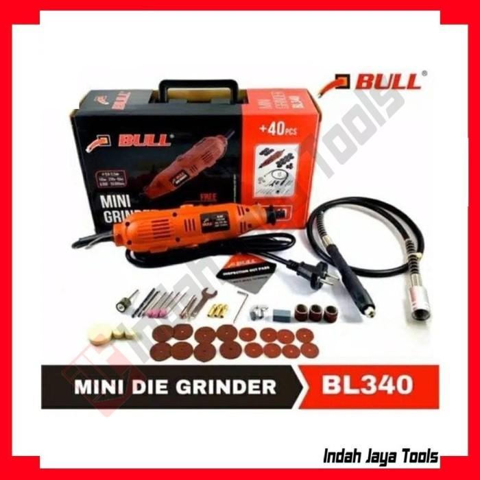 Bull Bl340 Mini Die Grinder Set - Tuner Set Gerinda Bor Mini Rotary