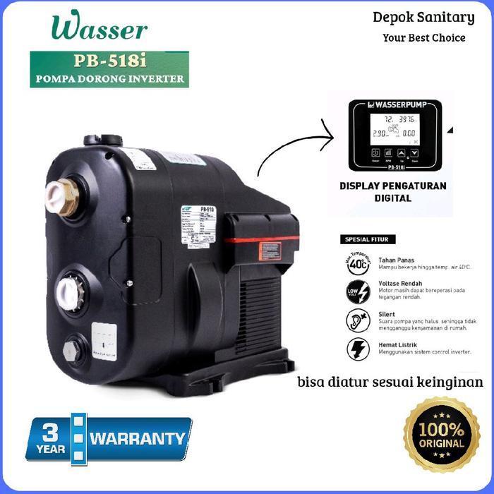 Pompa Booster Inverter Wasser PB 518i Pompa Pendorong