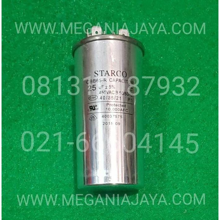Capasitor Starco 25 Uf / Kapasitor Starco 25 Uf Co