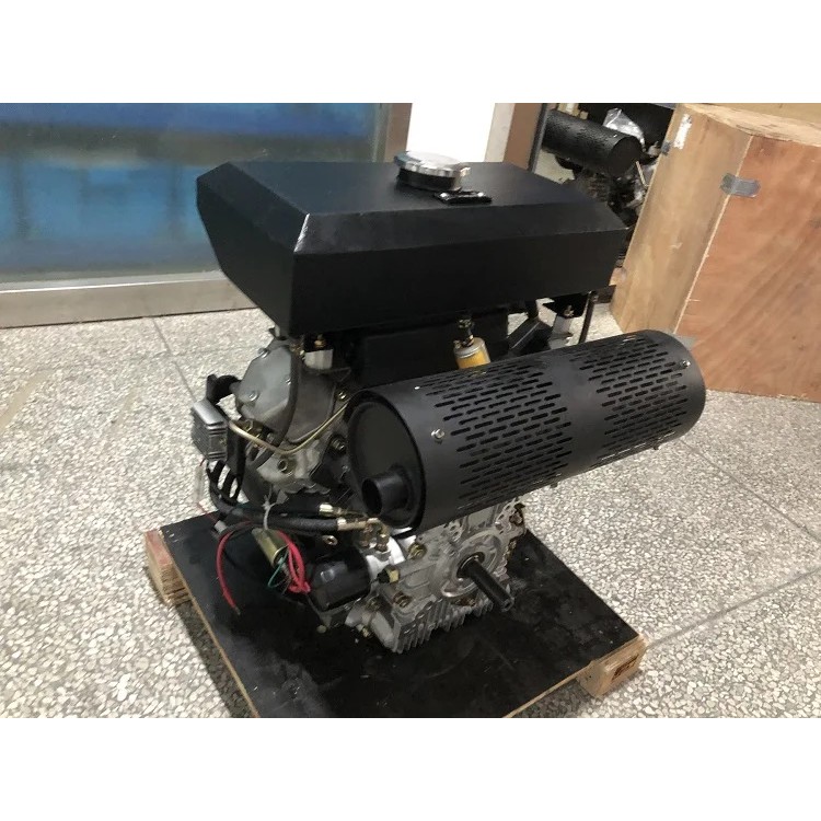 V Type Twin Cylinder Air Cooled 18hp R2V88 Diesel Engine