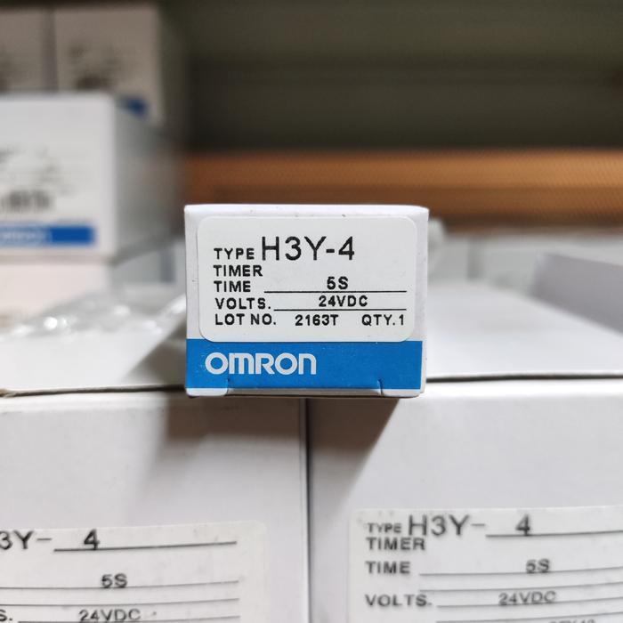 Timer Omron H3Y-4 24Vdc 5S / H3Y-4 24V Dc 5 Detik