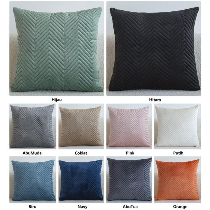 Sarung Bantal Sofa 43x43cm /Sarung Bantal Sofa Premium