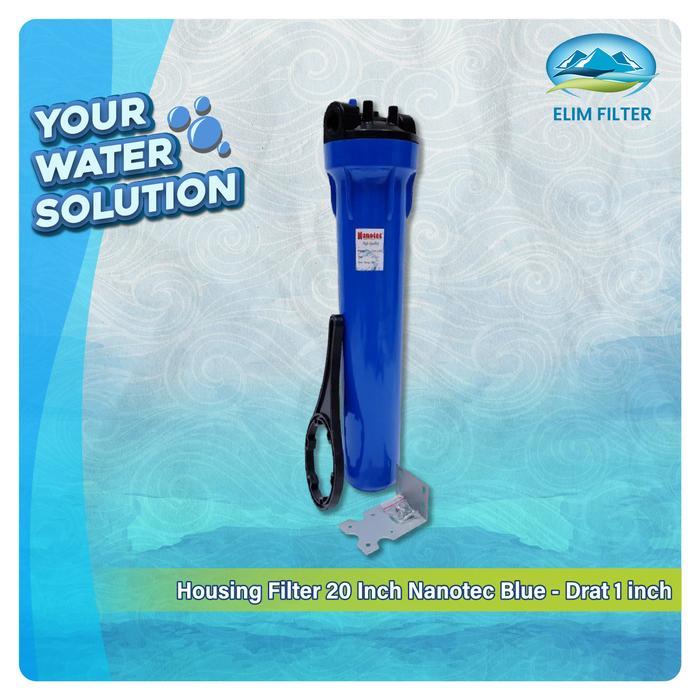 Housing Filter 20 inch Nanotec - Biru