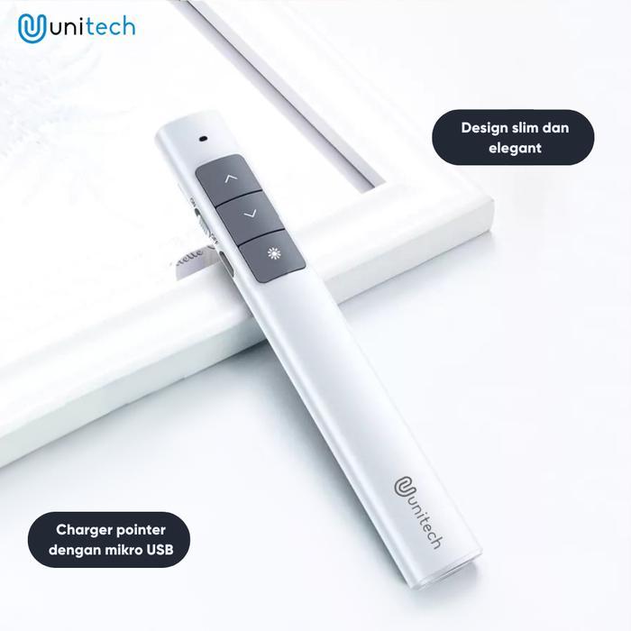 Unitech Laser Pointer Wireless Alat Presentasi Pen 50m Kontrol