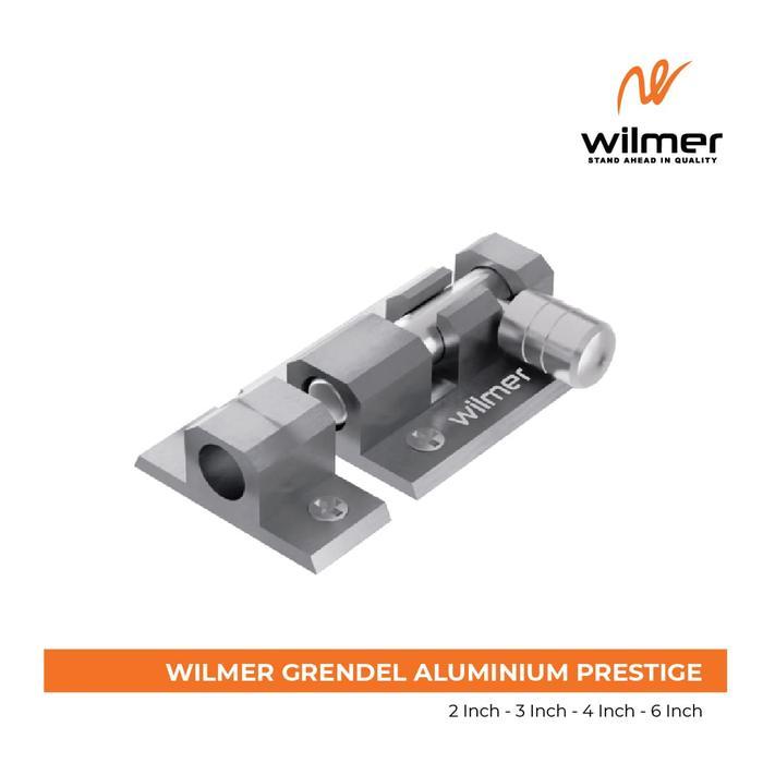 Wilmer Grendel Prestige Alumunium 2" - Grendel Slot Pintu dan Jendela - Slot Pintu - Slot Jendela