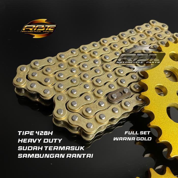 GEAR GIR SET PAKET KLX 150 NEW L G DTRACKER 150 44T