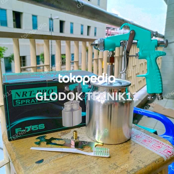 ALAT SEMPROT CAT SPRAY GUN KDK F75 TABUNG BAWAH SPREY GUN MERK KDK F75