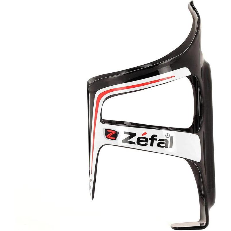 TEMPAT BOTOL MINUM SEPEDA - ZEFAL PULSE CARBON BOTTLE CAGE - WHITE/RED
