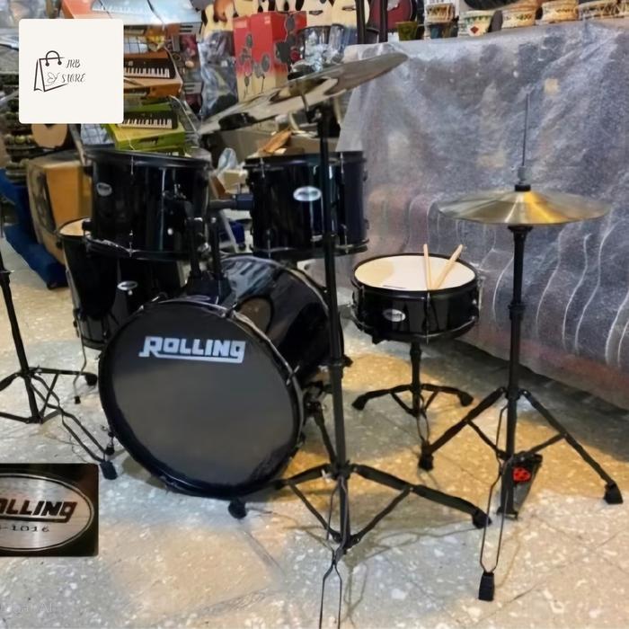 Drum Set Roling JB1016, DrumFullSetRolling JB-1016, Drum Acoustic