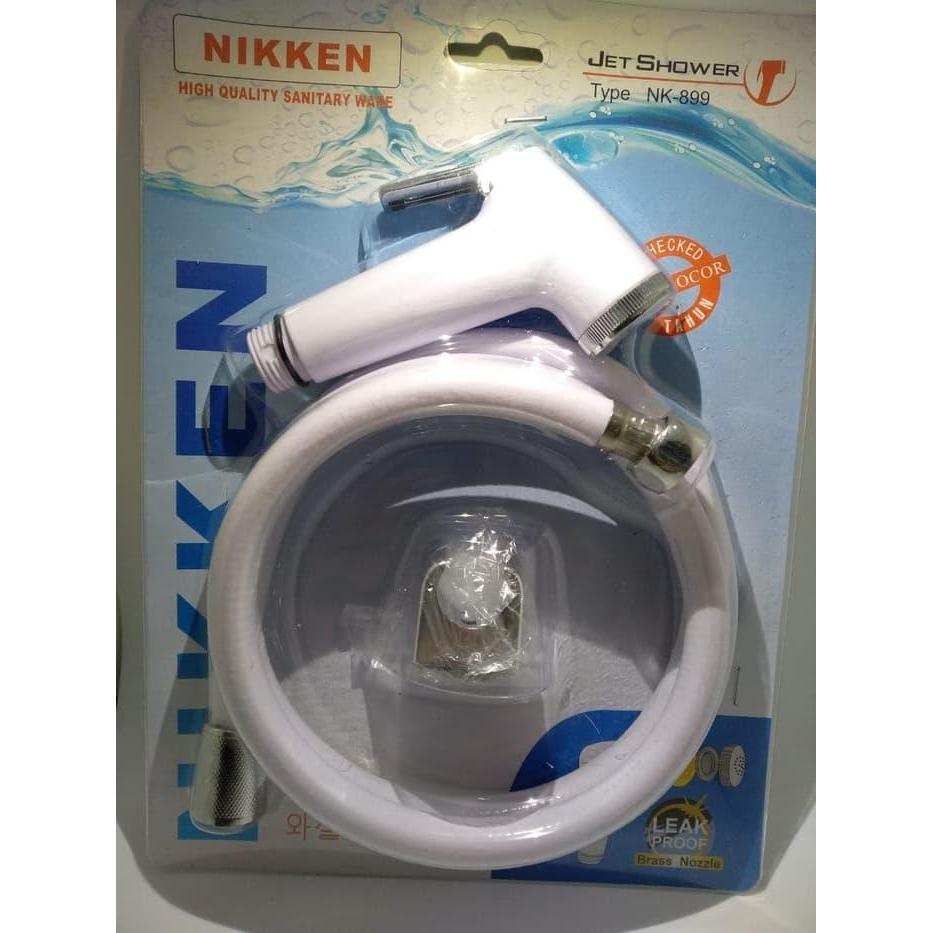 San Ei Smart - Jet Shower Toilet Kran Cebok Semprotan Wc Bidet - Nikken Putih