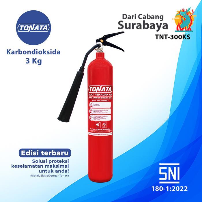 APAR 3KG Karbondioksida (CO2) TONATA / Set Komplit
