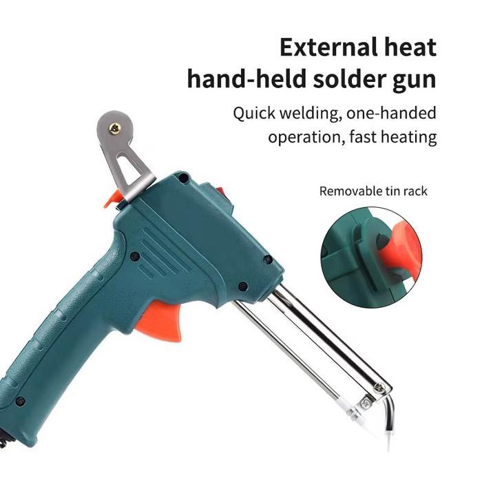 Solder Iron Listrik Otomatis 60W / Solder Listrik Timah Flexibel