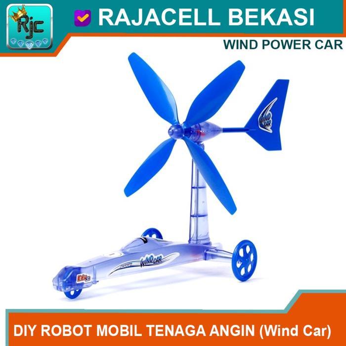 Mainan Edukasi Diy Robot Mobil Tenaga Angin Academy Educational Funtoy